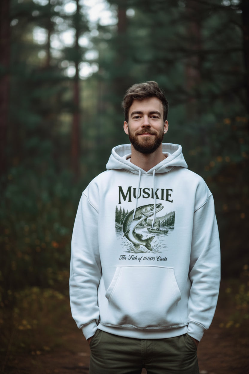 Muskie 10,000 Casts Hoodie
