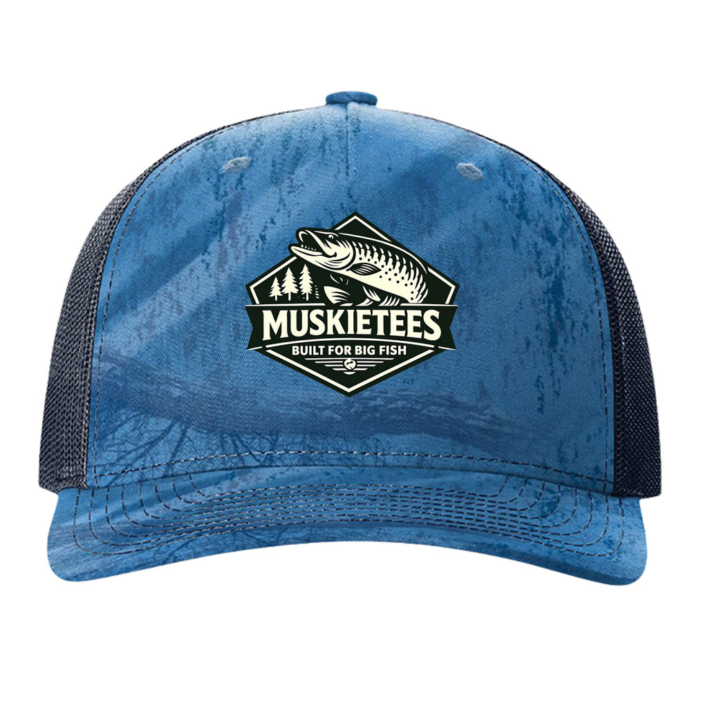 Realtree Fishing Light Blue/ Navy - 112PFP - FRONT