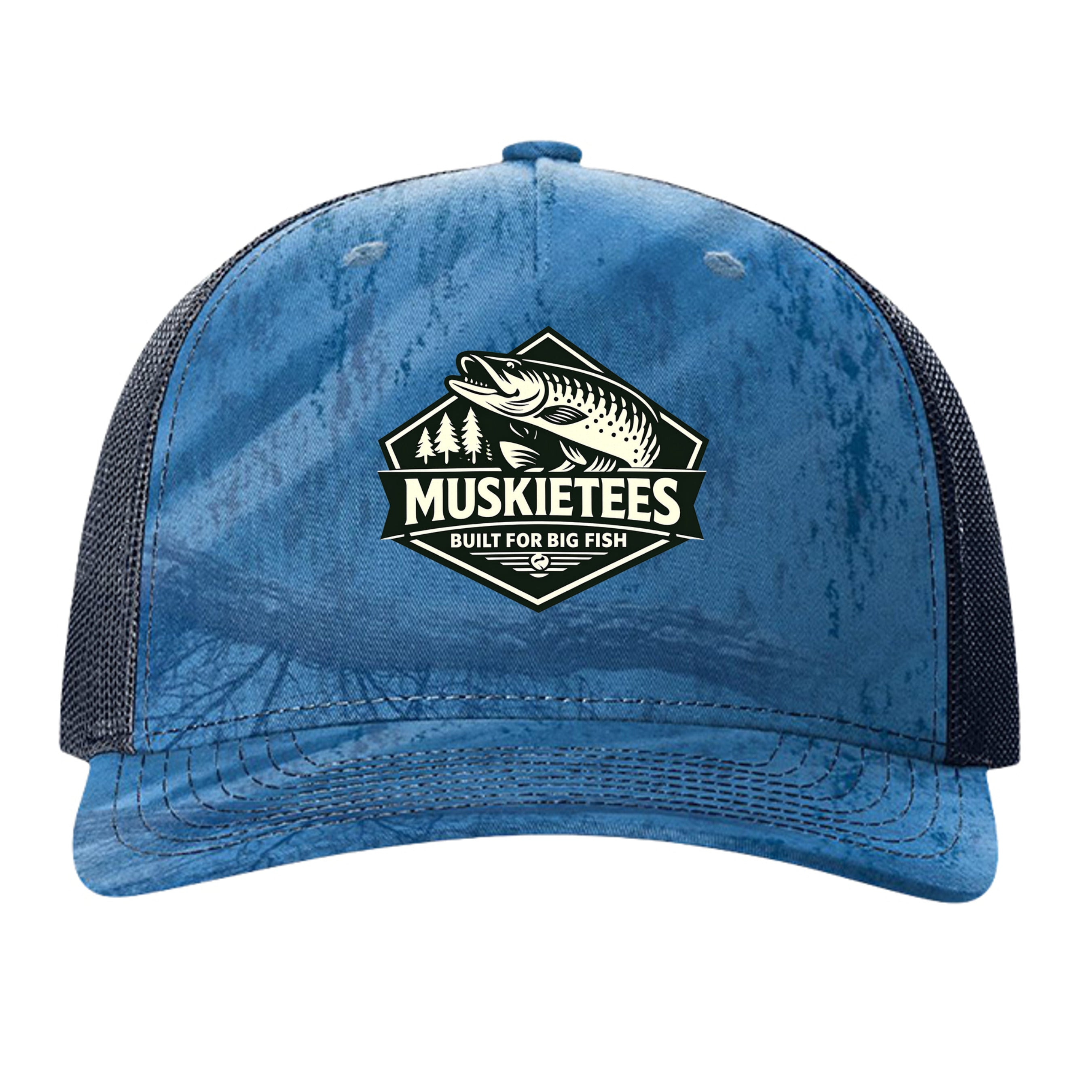 Realtree Fishing Light Blue/ Navy - 112PFP - FRONT