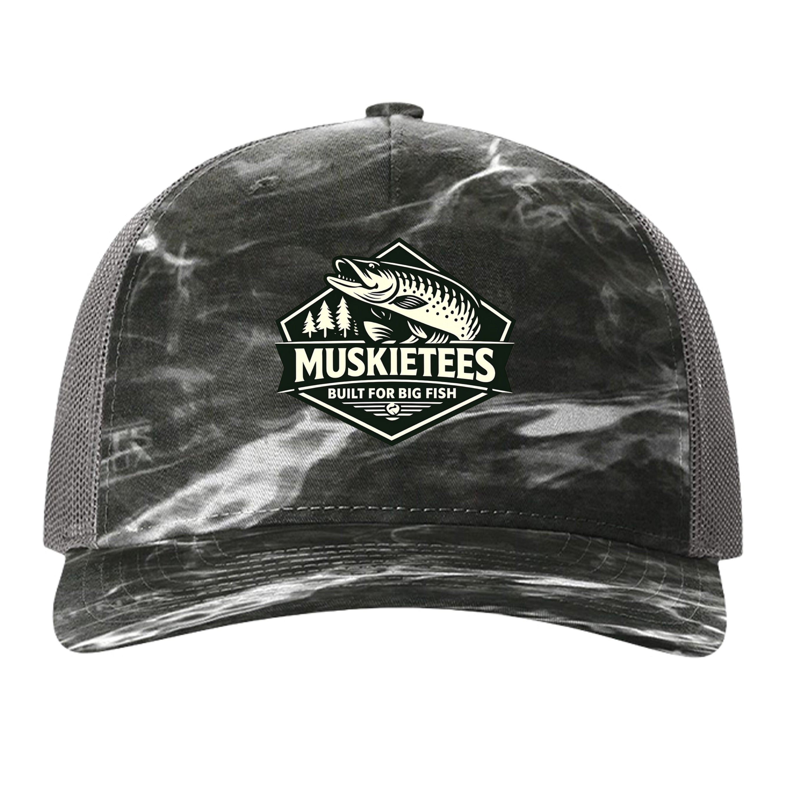 Mossy Oak Elements Blacktip/ Charcoal - 112PFP - FRONT