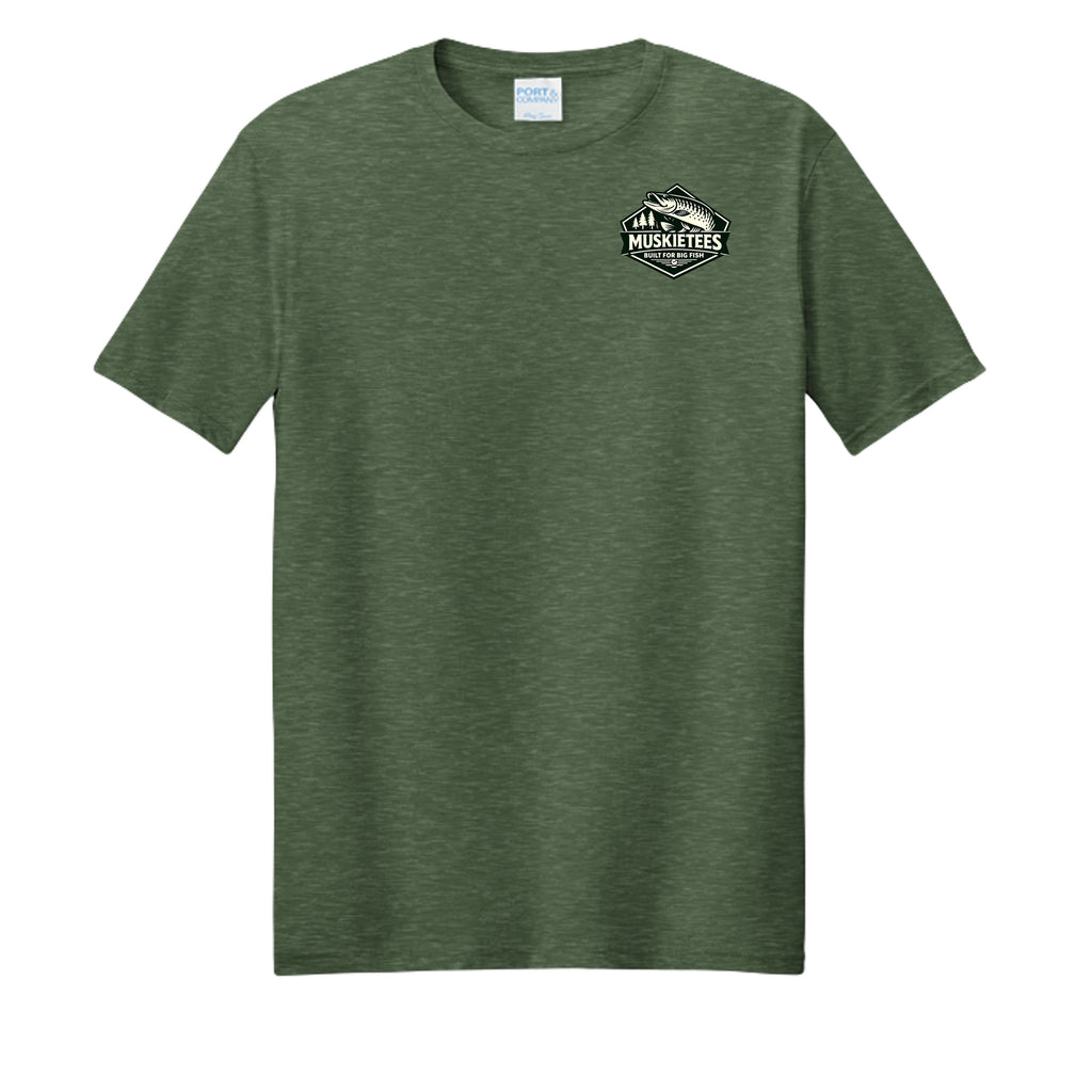 Forest Green Heather - PC455 - FRONT