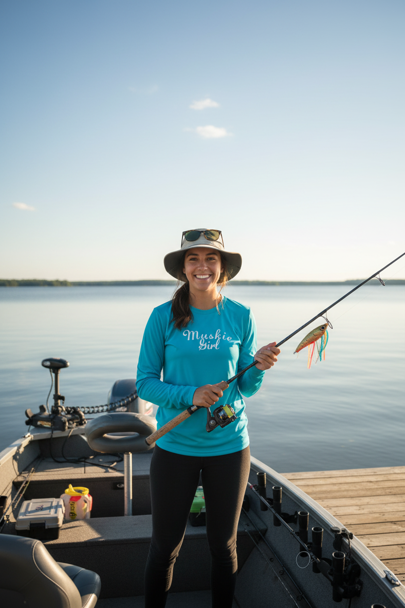 Muskie Girl Performance Tee
